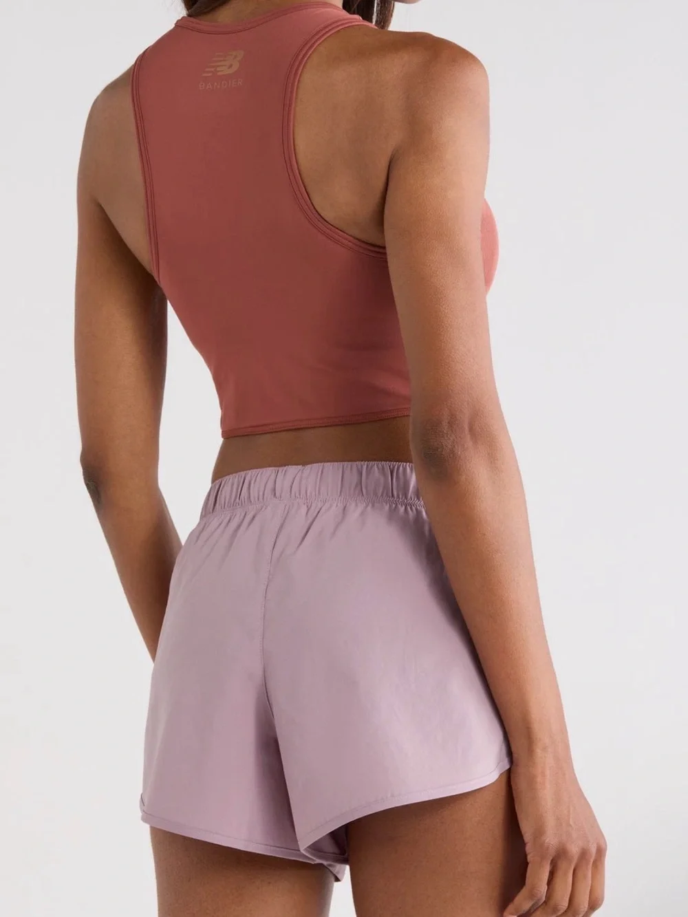 BANDIER X NEW BALANCE Collab Corset Crop Tank Padding. Size Large